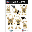 New Orleans Saints Family Magnet Set